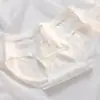 Braguitas rosas con estampado floral para niñas, algodón puro antibacteriano 10A, entrepierna extendida, transpirables, de talle medio, ajustadas a las caderas, ideales para estudiantes.