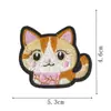 Nuevo Parche Bordado de Gatito de Dibujos Animados Suave Lindo Curativo Corona Princesa Zapatos de Gato Sombreros Mochilas Parche Decorativo Termosellable