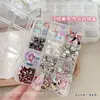 Caja de almacenamiento para accesorios de manicura 12 cajas vacías color transparente caja para strass caja pequeña dividida para pegar uñas herramientas de manicura
