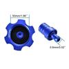 Tapa de tanque de combustible modificada para vehículos todoterreno GOOFIT (azul) Reemplazo de la válvula de ventilación de la tapa del tanque de combustible