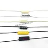 Lanyard de etiqueta con hebilla doble de fábrica, cordón cilíndrico redondo, letras doradas, plástico con ranura para colgar, cuerda para colgar ropa personalizada, venta al por mayor