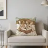 Fundas de Almohada de la Popular Serie de Animales Lindos de Amazon para Decoración de Sofá del Hogar, Fundas de Cojín Cortas de Felpa