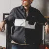 Camisas de Manga Larga para Hombre Marca de Moda Chaquetas Casuales para Primavera y Otoño Camisas para Hombre con Diseño Único Ropa de Trabajo de Nicho