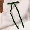 Grampo de Cabelo com Laço de Fita de Veludo Popular da Amazon Poliéster Algodão Maillard Grampo de Cabelo Infantil Acessórios de Cabelo Presilha Bico de Pato 3939