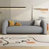 Sofá Color Crema, Tienda de Ropa, Salón de Belleza, Sofá Curvo, Área de Descanso, Recepción, Habitación Sencilla, Sofá Pequeño de Tela