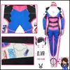 Manos dulces olvidan pico jugador de cosplay juego un conductor canción Hana traje ajustado ropa de cosplay