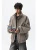 Colección Otoño 2026: Chaqueta de Cuero Patchwork Americano Grande Sin Sombra Tallas M-5X HJ261094 - Especial P39