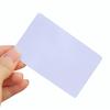 Suministro directo de fábrica personalizado 108 grados blanco social núcleo blanco cartulina blanca etiqueta de ropa tarjeta de felicitación tarjeta de presentación marfil personalizado