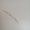 Penas de Folha de Salgueiro Reais de 3 polegadas, Penas de Peru de Cor Pura, Hastes de Flecha Mistas de Carbono Puro e Penas de Flecha para DIY, Venda Quente Transfronteiriça