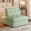Sofá Minimalista Moderno con Colchón para Apartamentos Pequeños, Sala de Estar, Estudio, Sofá Cama Modular Multifuncional para una Persona Balcón