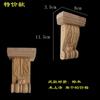 Viga de Madera Maciza Decorativa Estilo Europeo Columna Romana Estigma Madera Tallada Esquina Cabeza de Flor Madera Maciza Cabeza Tallada Dintel Puerta de Gabinete Calcomanía de Flor