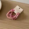 Set de Gomas para el Cabello de Hilo Estilo Coreano para Teléfono, Cuerda Versátil para Cola de Caballo Alta, Elegante y Elástica, No Daña el Cabello, Accesorio para el Cabello