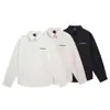 Camisa de manga comprida com estampa de baleia sci-fi, moda high-street masculina, design criativo e único, corte solto, com gola de lapela, adequada para uso casual no outono