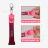 Chaveiro Glossgrl Transfronteiriço Tampa para Gloss Labial e Balm Tampa Chaveiro para Gloss Labial