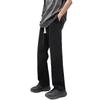 LAZADA Amazon AliExpress fuente ruffian japonés guapo jeans de calle de alta gama para hombre cintura elástica caída marca de moda agua
