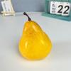 Fábrica de Origem Alta Qualidade Realista Fruta Atacado Modelo de Pera Falsa Pera Fruta em Formato de Pera Decoração de Casa Adereços de Fotografia