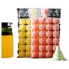 Bolsas Desechables para Hacer Hielo, Bolsas de Hielo Autoabsorbentes, Bolsas para Conservar Alimentos Frescos, Bolsas de Hielo Refrigeradas, Moldes para Bolsas de Hielo, 24 Compartimentos, 10 Piezas