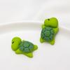 Accesorios de bricolaje, lindos dibujos animados acostados durmiendo, parche de animal pequeño, crema, accesorios de carcasa para teléfono móvil, broche de horquilla, material