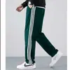 Chaqueta Fina de Primavera y Otoño Ropa Deportiva Casual para Hombre Traje de Tres Rayas Sudadera y Pantalones Deportivos para Correr al Aire Libre Conjunto de Dos Piezas