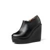 Botines de Cuña Tacón Alto Zapatos de Mujer C8-61