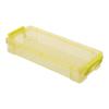 Caja de Almacenamiento Transparente Habitación Escritorio Misceláneo Información Papelería Cesta de Almacenamiento Caja Organizadora de Plástico con Tapa Caja de Clasificación para Dormitorio