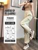 Pantalones cargo de secado rápido para mujer 2023 verano delgados de cintura alta con cordón en la pierna pantalones de senderismo casuales americanos harem pantalones deportivos