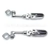 Aleación de Aluminio Modificada Pedal de Pie Antideslizante Almohadilla de Pie para Motocicleta Accesorios de Pedal de Pie Parachoques 32mm