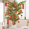Decoraciones para Casa Nueva, Plantas Verdes en Maceta, Decoraciones para Casa Nueva, Farolillos Pequeños, Adornos Colgantes, Suministros para Ceremonia de Mudanza, Colgantes