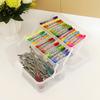 Fábrica en stock Caja de almacenamiento multifunción portátil de tres capas Caja de herramientas de almacenamiento para el hogar Bloques de construcción Lego Caja de almacenamiento de plástico