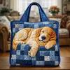 2026 Nueva Serie Transfronteriza de Cachorros Estampado Digital Bolso de Hombro Acolchado de Moda
