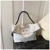 Bolsos de Moda para Mujer, Nuevo Bolso de Hombro Plegable Elegante para Debajo del Brazo, Diseño Único, Adecuado para la Escuela y el Viaje Diario, Bolso Cruzado