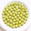 Cuentas redondas de resina de 12 mm de color de lunares divertidos y bonitos, cuentas sueltas, material para accesorios de collar y joyería para orejas hechos a mano