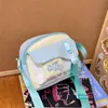 Bolsa Dulce de Tela de Nylon para Mujer 2025 Chica Energética Estudiante Bolsa para Teléfono Móvil Pequeña Fresca Casual Versátil Bolso Cruzado Moderno
