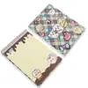 Bloc de notas con pinza Jiyi A5, No adhesivo, Papel grueso de 100 g, Páginas de colores de alta calidad, Bloc de notas desprendible
