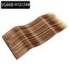 Pieza de extensión de cabello europea y americana, peluca de cinco clips, pieza de peluca de cabello largo liso, pieza de extensión de cabello de peluca sin costuras, peluca de Xuchang