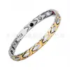 Pulsera Magnética de Acero de Titanio para Cuidado de la Salud de Fábrica Pulsera de Acero Inoxidable de Energía Fabricante de Joyería de Metal