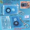 Pingente Caixa de Fita NFC Mini Retrô, Chaveiro Fita Adesiva Colorida, Pingente Criativo de Fita Pequena NFC
