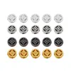 Aleación Retro Galvanizado Brújula Espaciadores Cuentas Sueltas Hecho a Mano DIY Pulsera Collar Cuentas Joyería Accesorios Materiales Venta al por Mayor