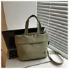 Bolsa da Nova Tendência Outono e Inverno Bolsa de Ombro Único Transversal Moda Casual Textura Versátil Bolsa para o Dia a Dia Cor Sólida
