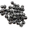 Ágata preto e branco contas de onda d'água contas redondas jade contas soltas diy8 mm acessórios de joias contas de jade feitas à mão atacado