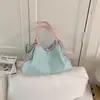 Bolsa de bordado floral de nicho estilo coreano para mulheres, nova bolsa de mão de tecido 2026, bolsa tote de ombro de grande capacidade para o dia a dia