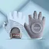 Luvas de Academia para Mulheres no Verão, Leves, Respiráveis, Meio Dedo, Antiderrapantes, Resistentes ao Desgaste, Esportes para Homens como Yoga, Kettlebell, Puxadas, Barra Fixa