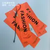 Ropa de Marca de Alta Gama de Moda Producción de Etiquetas Suaves de Plástico Etiqueta Suave de Plástico de Colores Escarchados de PVC Producción de Etiquetas Impermeables y Resistentes al Desgarro