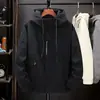 Chaqueta holgada extragrande para hombre, nuevo abrigo con capucha estilo japonés para primavera y otoño, top casual versátil holgado para hombre, moderno