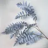 Simulación de Hojas de Árbol de Sophora de Rama Larga Hojas de Ciprés Grande Plantación Verde Auditorio de Bodas Decoración de Bodas Techo del Hogar Material de Hojas Camino