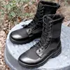 Botas de Seguridad de Caña Alta de Verano, Botas de Entrenamiento de Combate, Botas de Malla para Entrenamiento Especial, Botas de Malla para Senderismo, Botas de Seguridad, Botas Martin, Zapatos de Seguridad