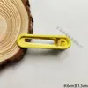 Pinza Redonda de Pato de Doble Punta Brillante de 6 cm, Pinza para el Cabello de Alta Calidad en Colores Macarrón, Pinza Lateral, Pinza para Flequillo, Accesorio de Pinza Base para Manualidades