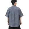 Tiro Real de Camisa de Manga Corta Relajada de Cuadros Perezosos Estilo Americano Nuevo de Verano para Parejas, Camisa Unisex