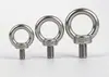 Parafusos de Argola Gb825 Aço Inoxidável 304 Argolas Estendidas Parafusos de Argola Gancho Argola Parafusos de Rigging M3~M24