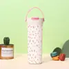 Aço Inoxidável 304 Camada Dupla Portátil Copo de Café Outdoor Caneca de Viagem Escola Camada Dupla Cerâmica Interna Copo Térmico Atacado
